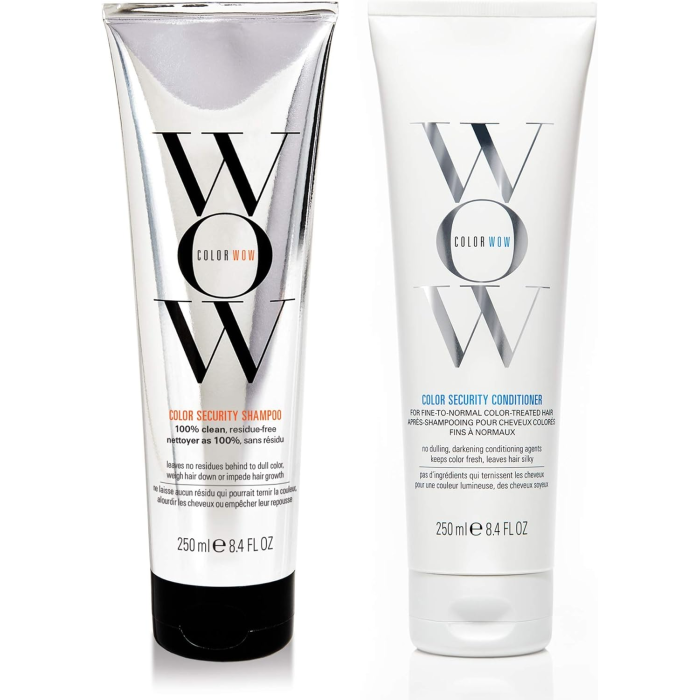 Color Wow Color Security Shampoo and Conditioner Duo (Fine to Normal) 250ml