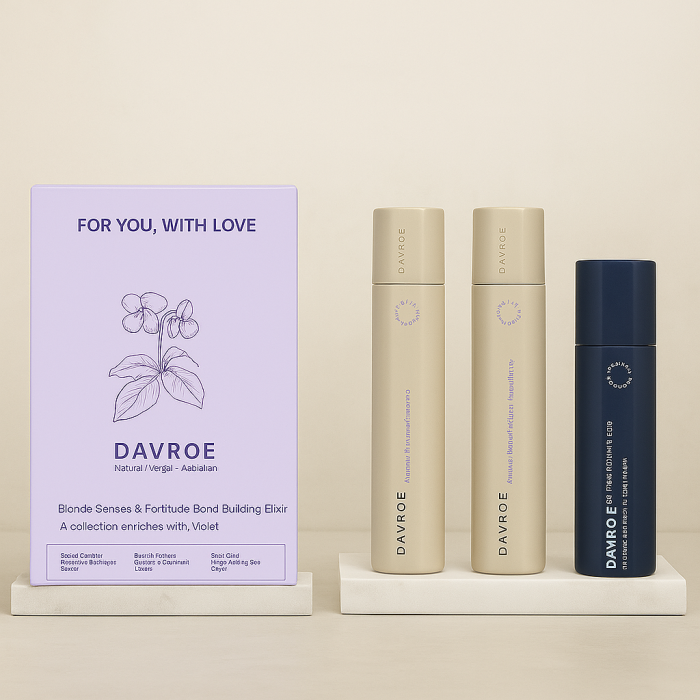 Davroe Blonde Senses Trio with Fortitude Bond Building Elixir