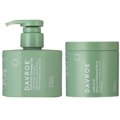 Curlicue Cleansing Clay and Deep Conditioning Rinse Duo 300ml 