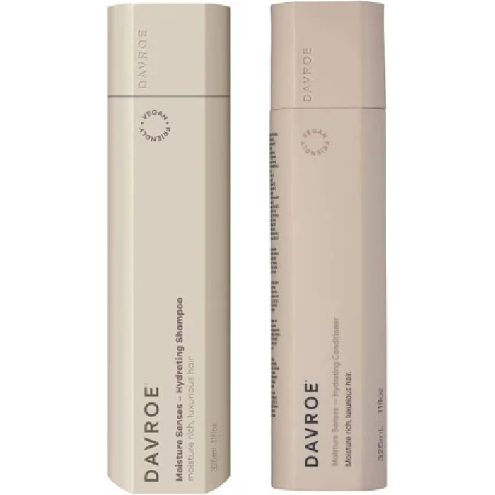 Davroe Moisture Senses Hydrating Shampoo and Conditioner Duo 300ml