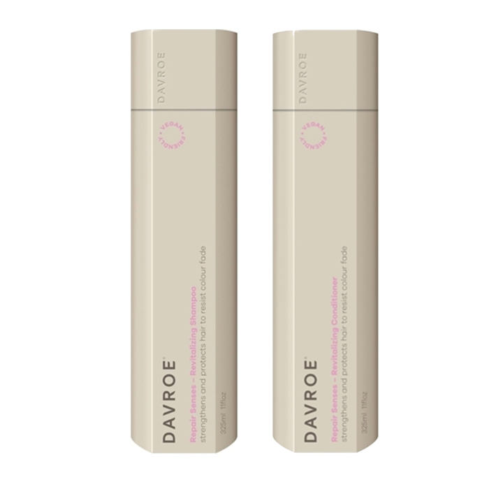 Davroe Repair Senses Revitalising Shampoo and Conditioner Duo 325ml