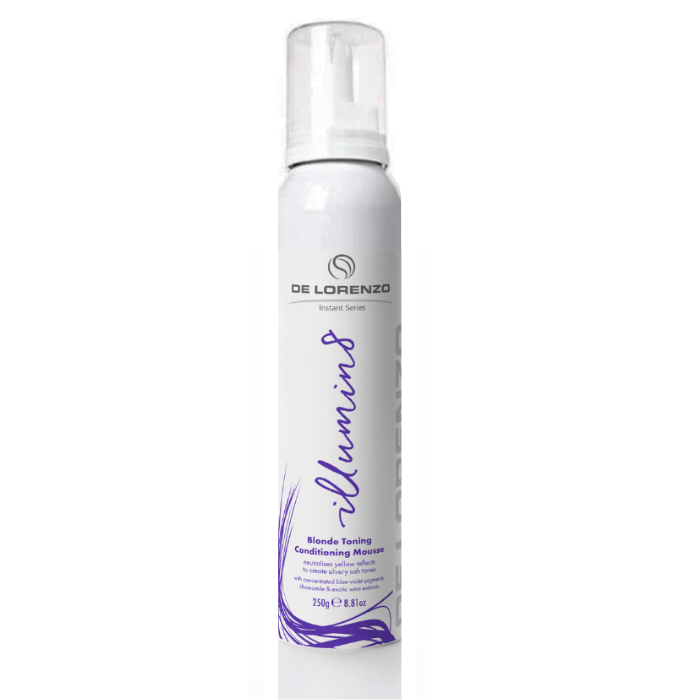 De Lorenzo Illumin8 Blonde Toning Conditioning Mousse