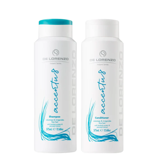 De Lorenzo Accentu8 Shampoo & Conditioner with Bonus Vanity Case