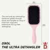 Denman Brushes D90L Pastel Pink Tangle Tamer Ultra Brush