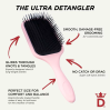 Denman Brushes D90L Pastel Pink Tangle Tamer Ultra Brush