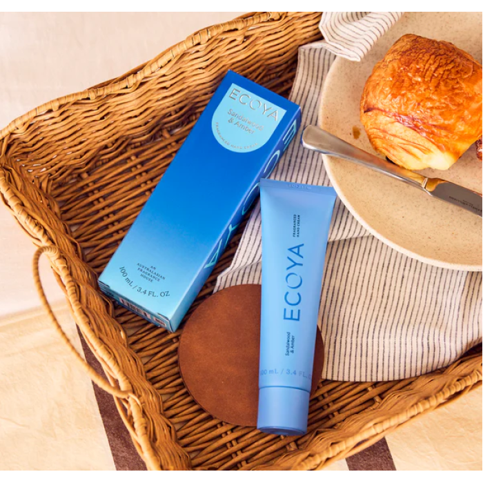Ecoya Hand Cream in Sandalwood and Amber