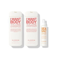 Volume Trio with Sea Salt Texture Spray 3 items