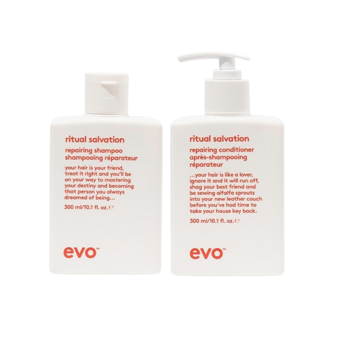 Evo Ritual Salvation Shampoo and Conditioner Duo 300ml