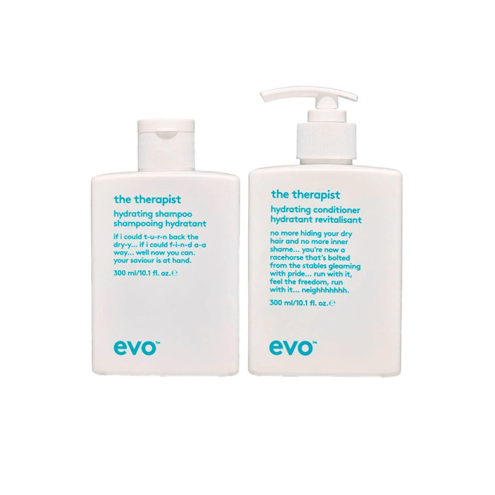 Evo The Therapist Shampoo and Conditioner Duo 300ml