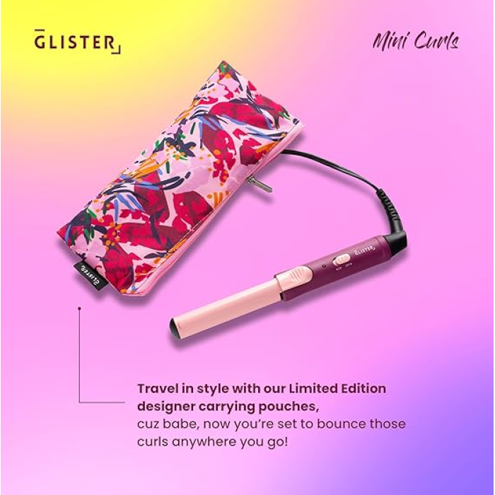 Glister Mini Travel Clip Curler 18mm