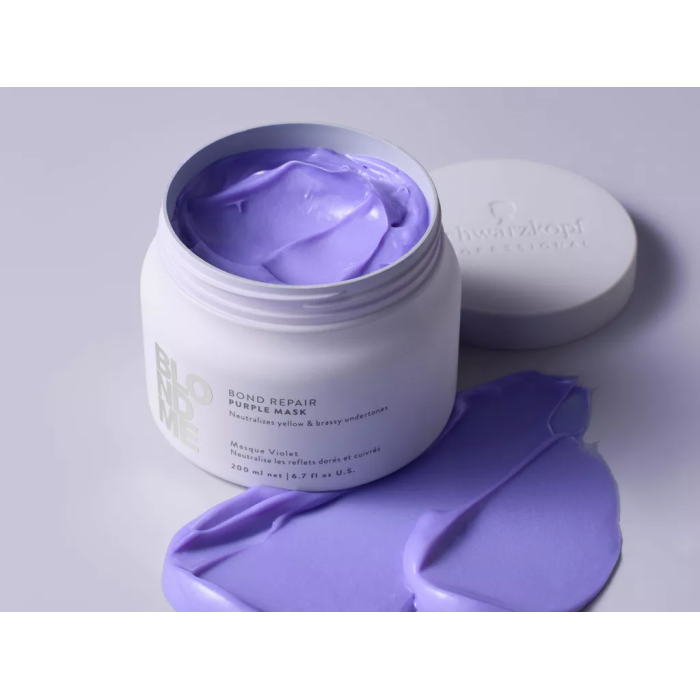 Schwarzkopf Professional BLONDME Bond Repair Purple Mask