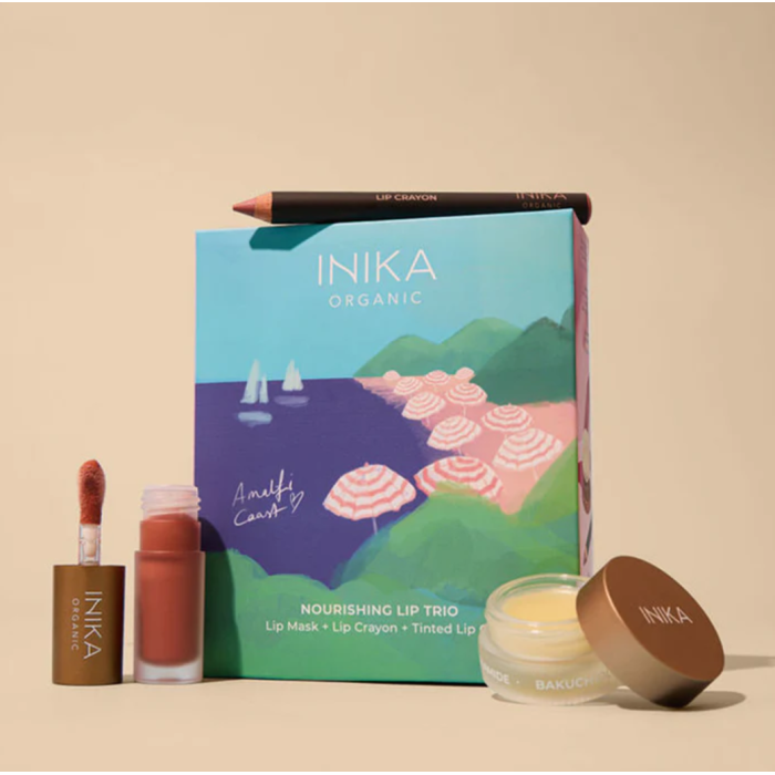 INIKA Organic Nourishing Lip Trio