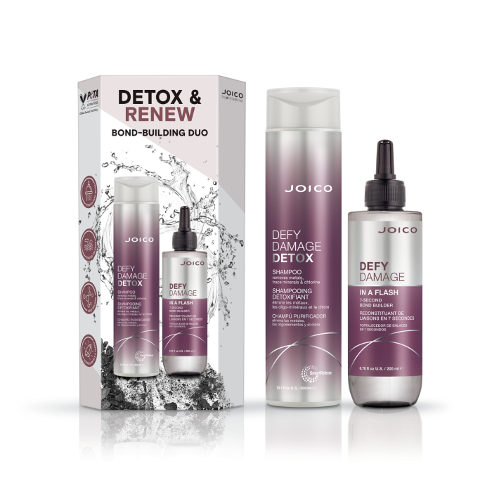 Joico Defy Damage Detox & Renew Bond-Building Duo