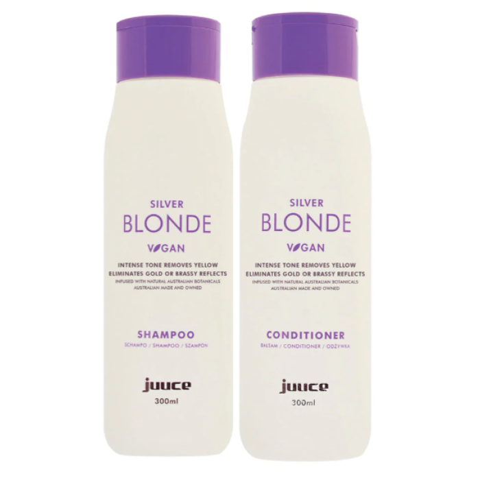 Juuce Silver Blonde Shampoo & Conditioner Duo