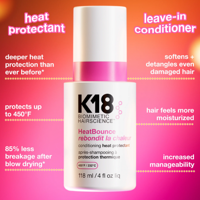 K18 HeatBounce Conditioning Heat Protectant