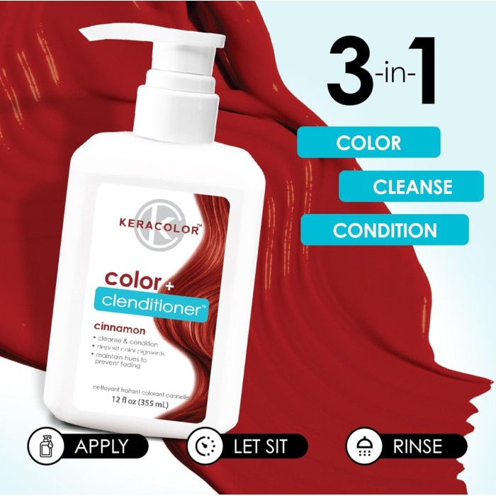 Keracolor Clenditioner Colour Shampoo Cinnamon