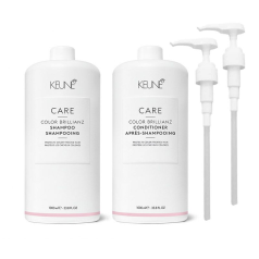 Care Color Brillianz Shampoo and Conditioner Duo 1 Litre with Pumps 