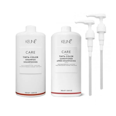Care Tinta Color Shampoo and Conditioner Duo 1 Litre with Pumps 