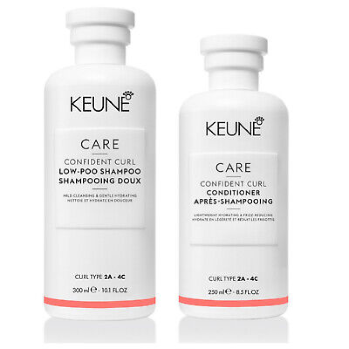 Keune Confident Curl Shampoo and Conditioner Duo