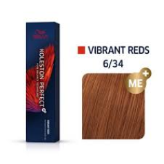 Koleston Perfect Permanent Hair Colour 60g 6/34 Dark Blonde Gold Red
