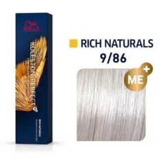 Koleston Perfect Permanent Hair Colour 60g 9/86 Very Light Blonde Pearl Violet