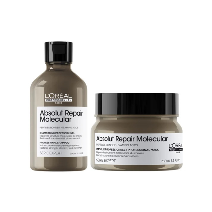 L'Oreal Professional Absolut Repair Molecular Shampoo and Mask Duo
