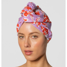 RIVA Hair Towel Wrap - Hibiscus  