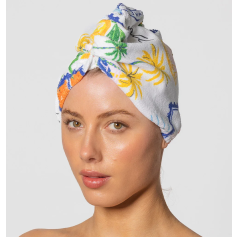 RIVA Hair Towel Wrap - Isola Postcard 
