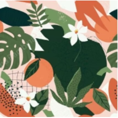 RIVA Hair Towel Wrap - Peach Bellini 