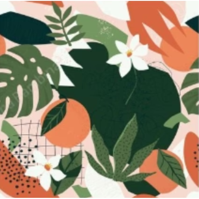 Louvelle Dahlia shower cap - Peach Bellini