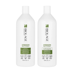 Biolage Strength Recovery Shampoo and Conditioner Duo 2x 1000ml