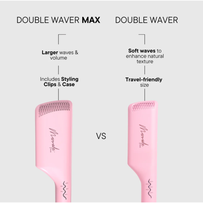 Mermade Hair Double Waver Max 32mm
