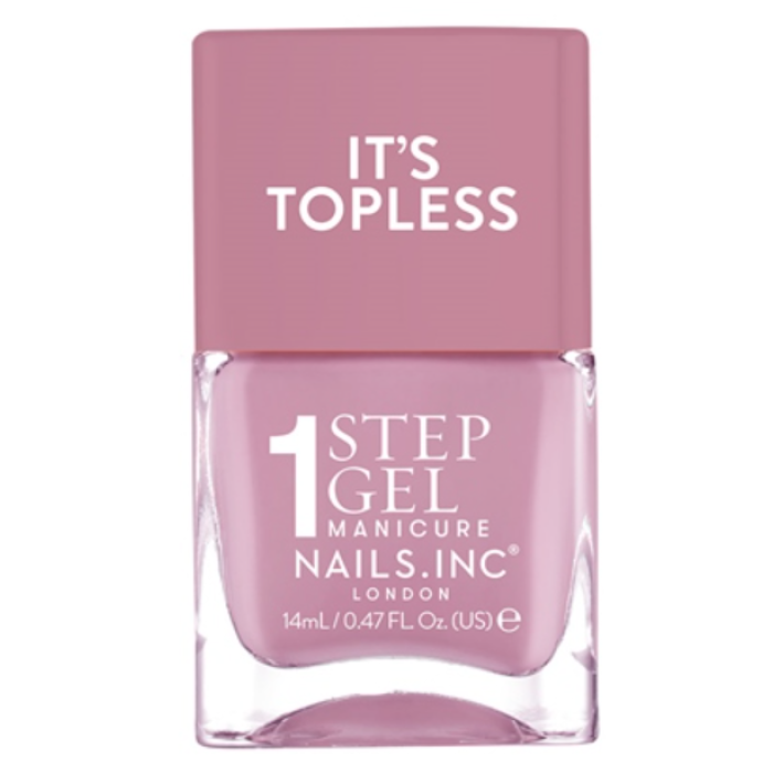 Nails inc It's Topless 1-Step Gel Nail Polish - Lily