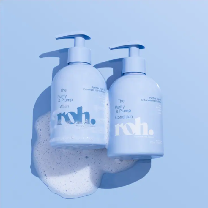 ROH Purify and Plump Hair Wash and Condition Set