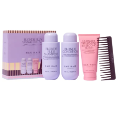 Signature Holiday Blonde Plus Trio with Ultimate Treatment  