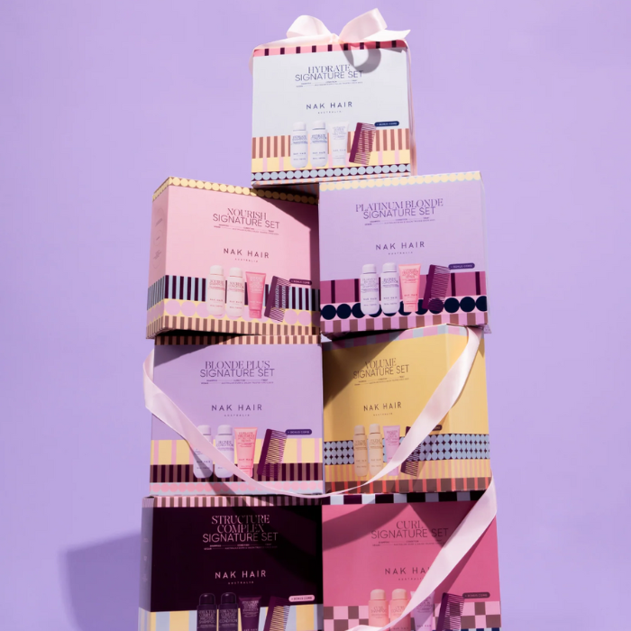 NAK Signature Holiday Blonde Plus Trio with Ultimate Treatment