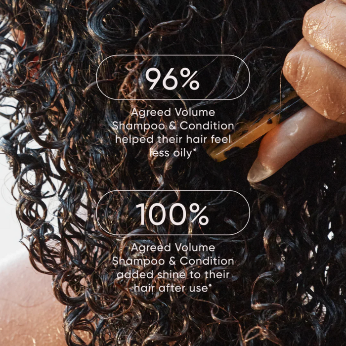 NAK Signature Holiday Volume Trio With Replends Creme Leave-In