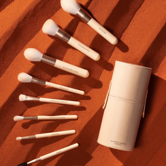 Napoleon Perdis Golden Sands 8-Piece Mini Brush Set