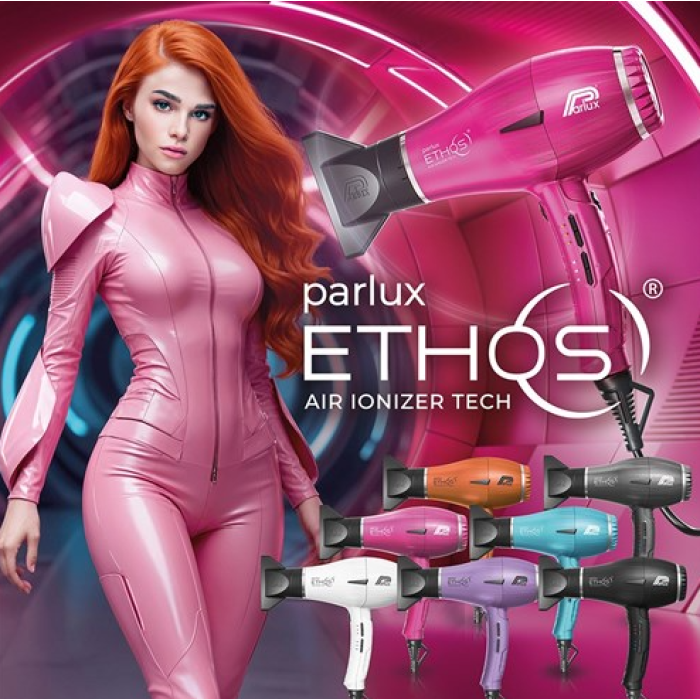 Parlux Ethos Hair Dryer in Fuchsia