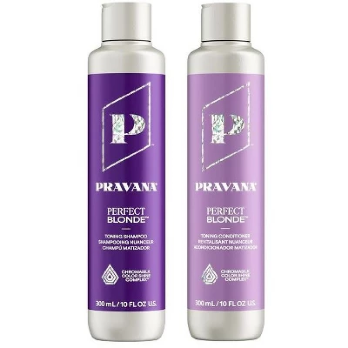 Pravana Perfect Blonde Toning Shampoo and Conditioner Duo 300ml