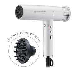Aerolite Hairdryer in Pearl White 