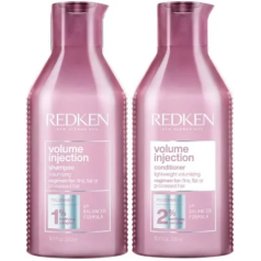 Volume Injection Shampoo and Conditioner Duo 300ml 