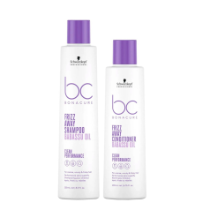 Clean BC Frizz Away Shampoo and Conditioner Duo 2 items