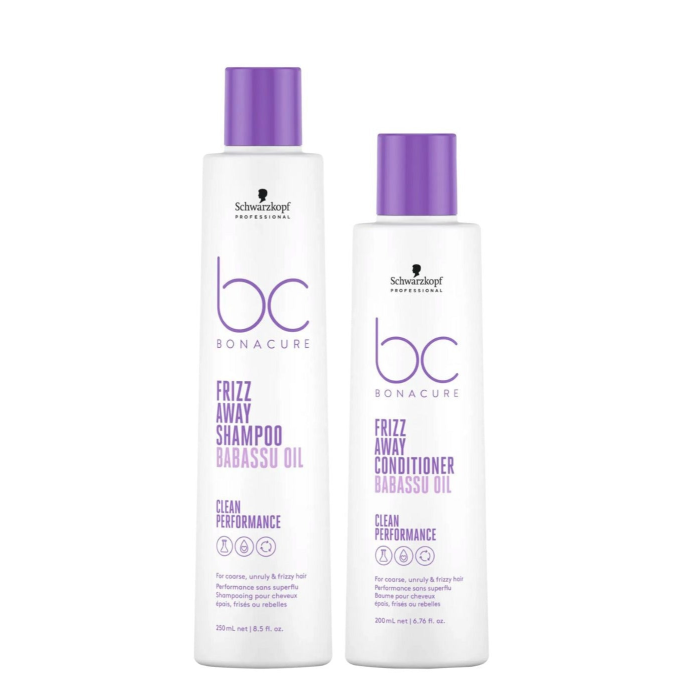 Schwarzkopf Professional Clean BC Frizz Away Shampoo and Conditioner Duo