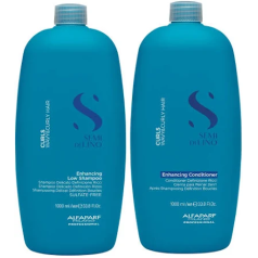 Semi Di Lino Curls Enhancing Shampoo and Conditioner 1 Litre Duo 