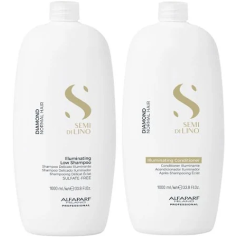 Semi Di Lino Diamond Illuminating Shampoo and Conditioner 1 Litre Duo 