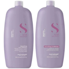 Semi Di Lino Smoothing Shampoo and Conditioner 1 Litre Duo 
