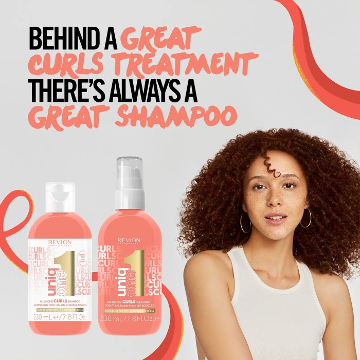 Revlon Professional Uniq One All in One Curls Shampoo