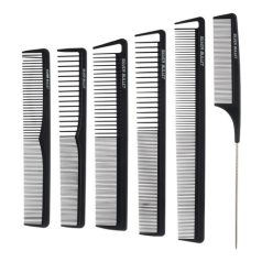 Carbon Comb Set 6pc 