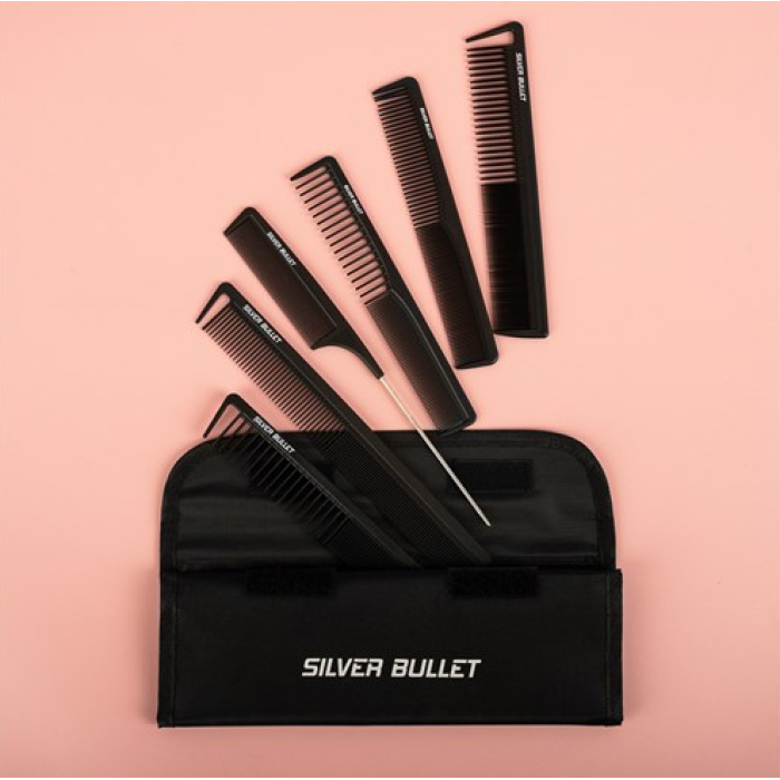 Silver Bullet Carbon Comb Set 6pc